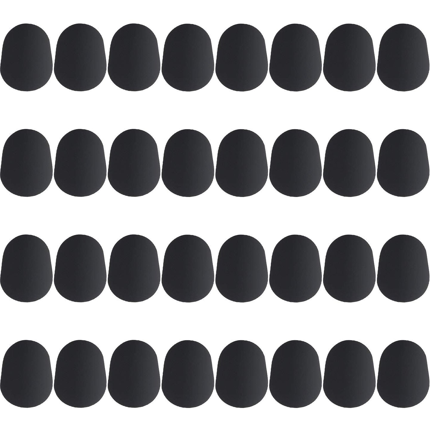 Boao 32 Pieces Saxophone Mouthpiece Cushion 0.8 Mm Alto Tenor Saxophone And Clarinet Mouthpiece Pads Patches Accessories For Beg