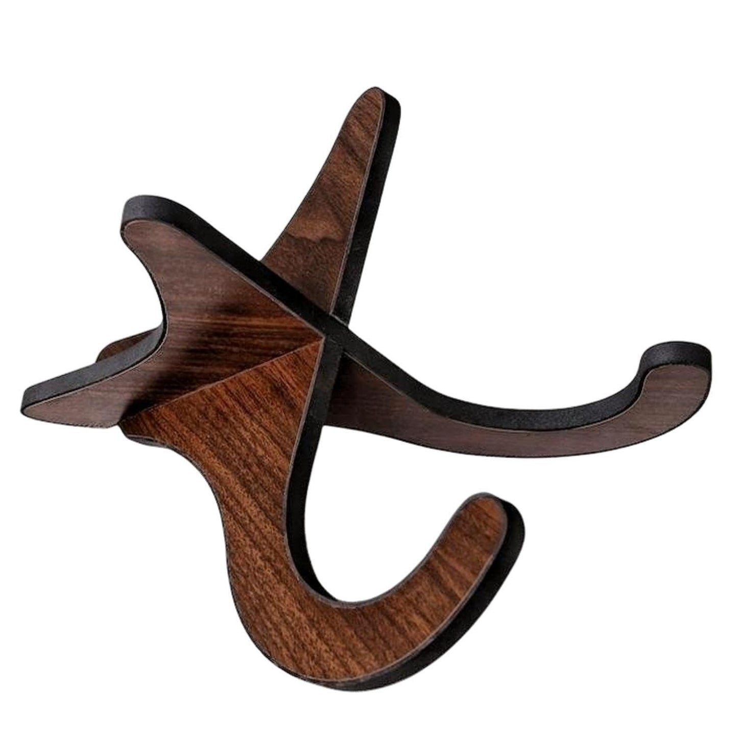Aebor Portable Wooden Ukelele Stand Holder, Portable Wood Ukulele Stand for Small Guitar, Violin, Banjo, Mandolin