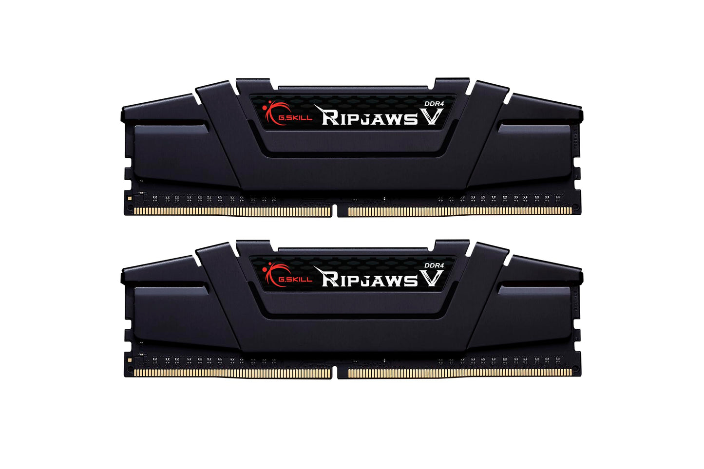 G.Skill Ripjawsv Series Ddr4 Ram (Xmp) 32Gb (2X16Gb) 4000Mt/S Cl18-22-22-42 1.40V Desktop Computer Memory U-Dimm - Black (F4-400