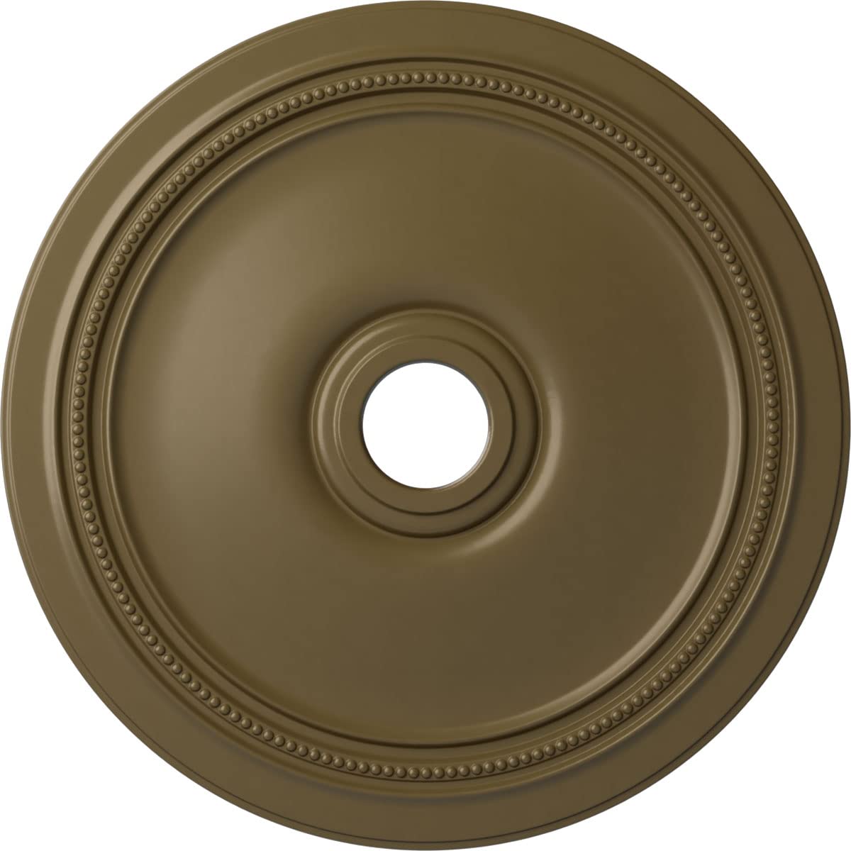 Ekena Millwork Cm24Dimmf Diane Ceiling Medallion, 24Od X 3 5/8Id X 1 1/4P (Fits Canopies Up To 6 1/4), Hand-Painted Mississippi