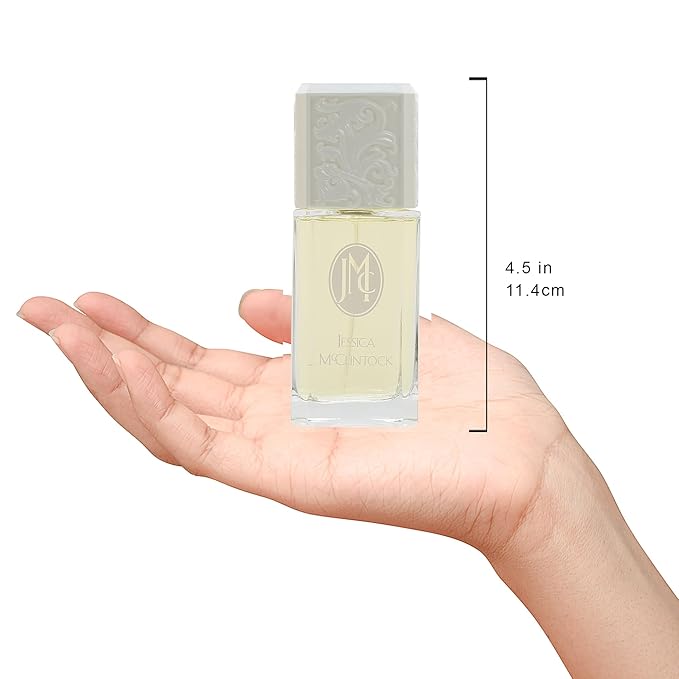 Jessica McClintock Eau De Parfum Spray for Women, Romantic Fruity Floral Fragrance with Citrus, Jasmine, Rose & Musk Notes, Elegant Signature Scent in 1.7oz Size, Long-Lasting EDP for Daily Wear