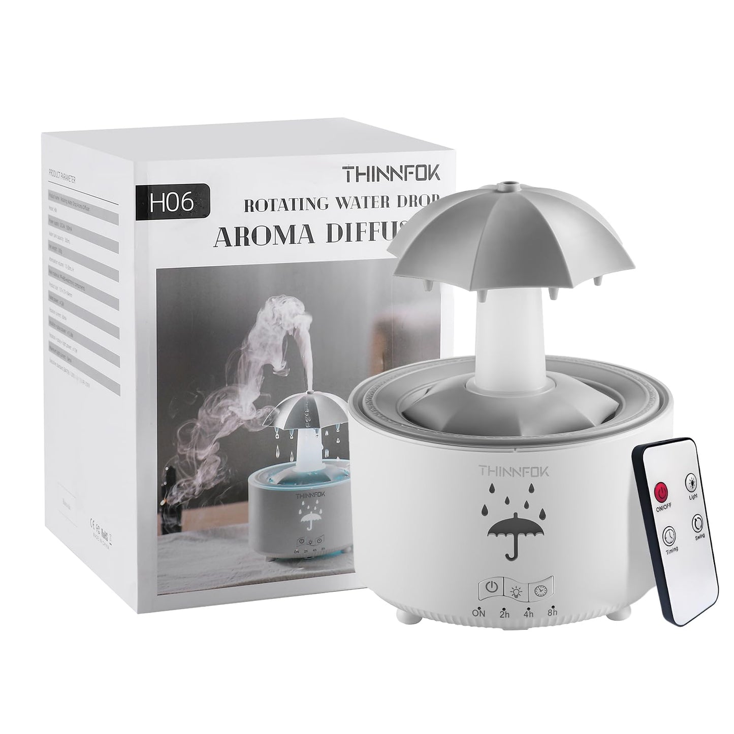 Humidifiers For Bedroom,Aromatherapy Essential Oils Diffuser,Quiet Ultrasonic Clouds And Cool Mist Humidifier, 7 Colors Breathin