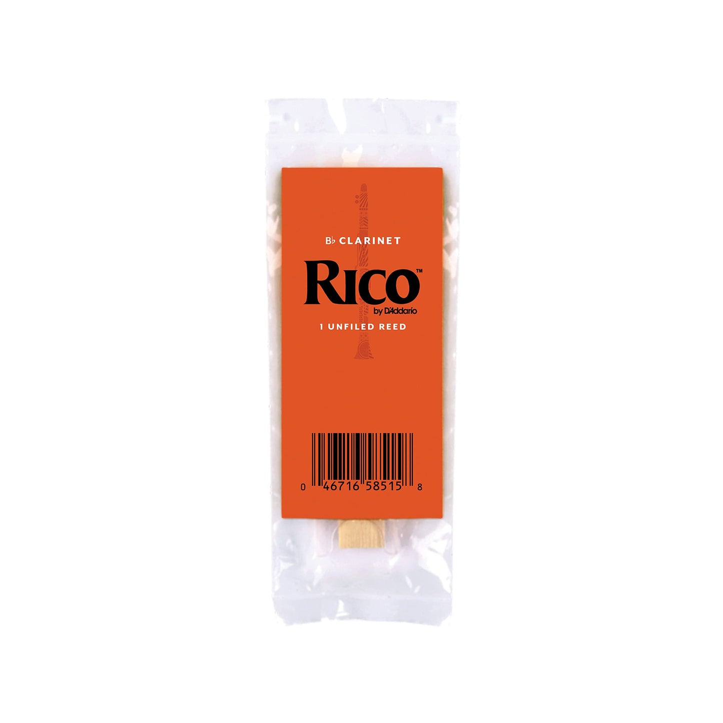 Daddario Woodwinds, Rico Bb Clarinet Reeds, Rca0125-B50, Strength 2.5, 50-Pack