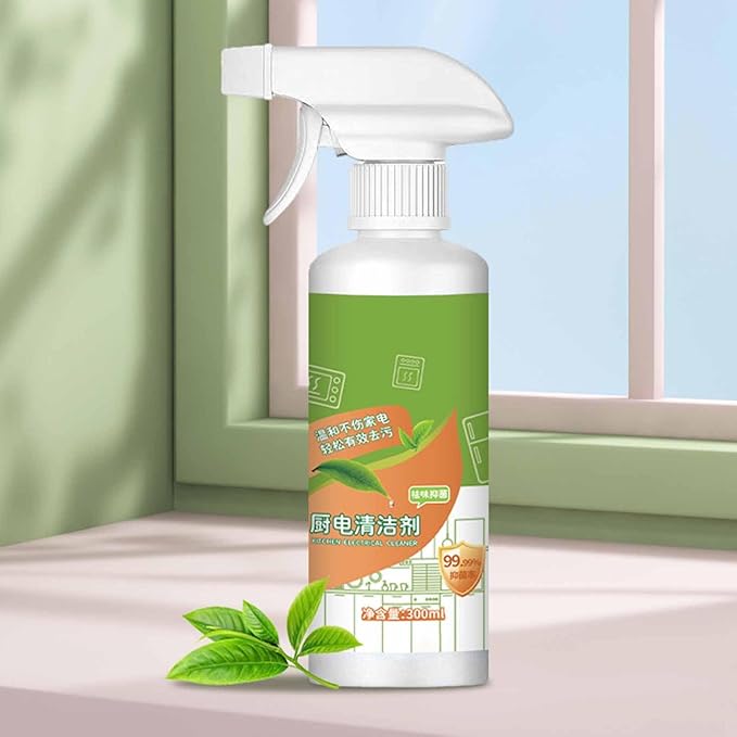 Kitchen Cleaner Spray, 300ml Gentle Concentrated Mist, All Purpose Cleaner, Household Cleaning Spray for Family Friends Women Men Mother Home Indoor Coffee Maker Kitchen Surfaces