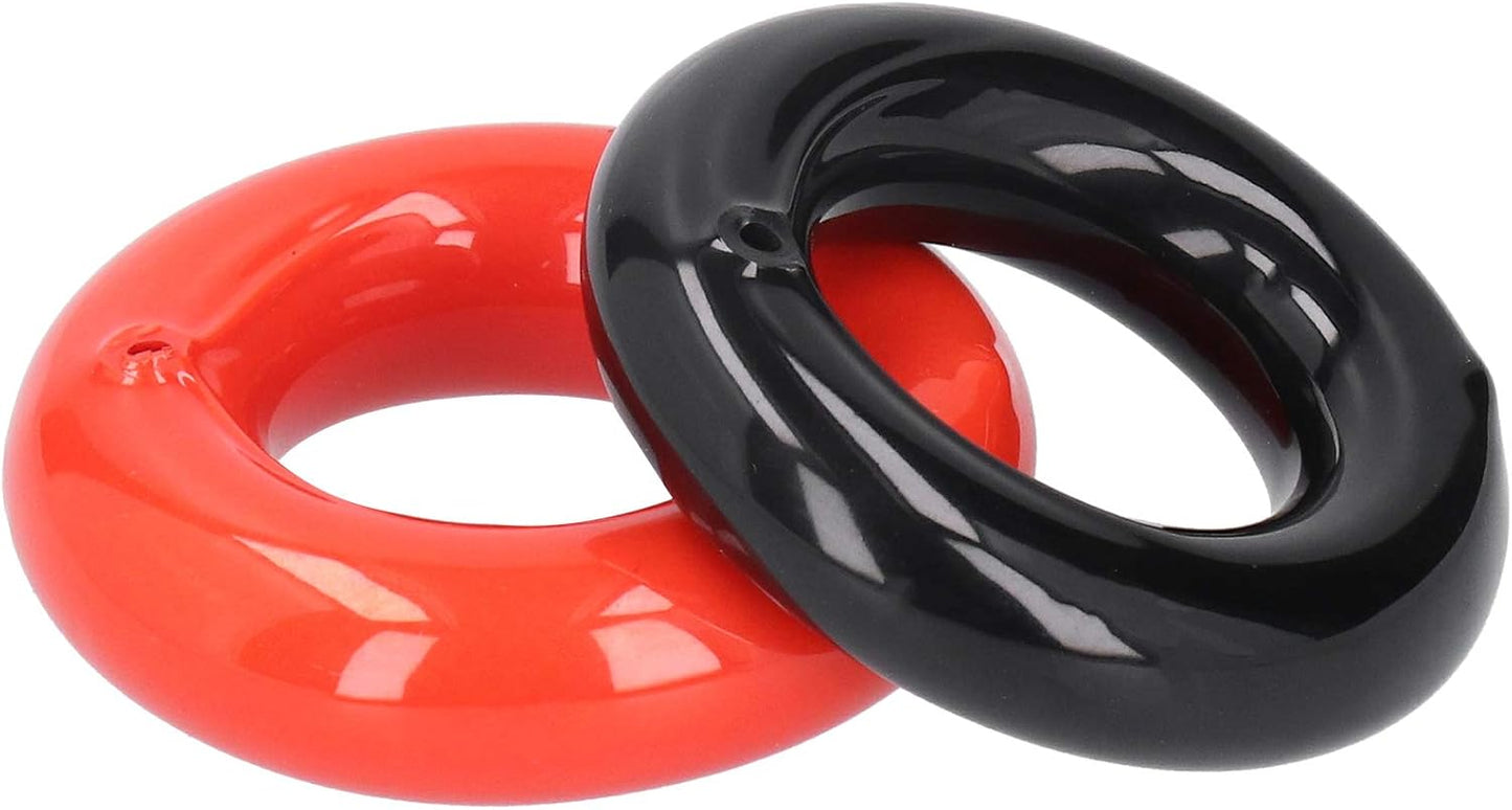 Denash 2 Pack Golf Swing Weight Rings,Golf Golf Warm Up Swing Weight Ring,Power Swing Training Accessories for Golf Practice, Training Warm Up