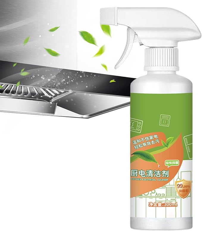 Kitchen Cleaner Spray, 300ml Gentle Concentrated Mist, All Purpose Cleaner, Household Cleaning Spray for Family Friends Women Men Mother Home Indoor Coffee Maker Kitchen Surfaces