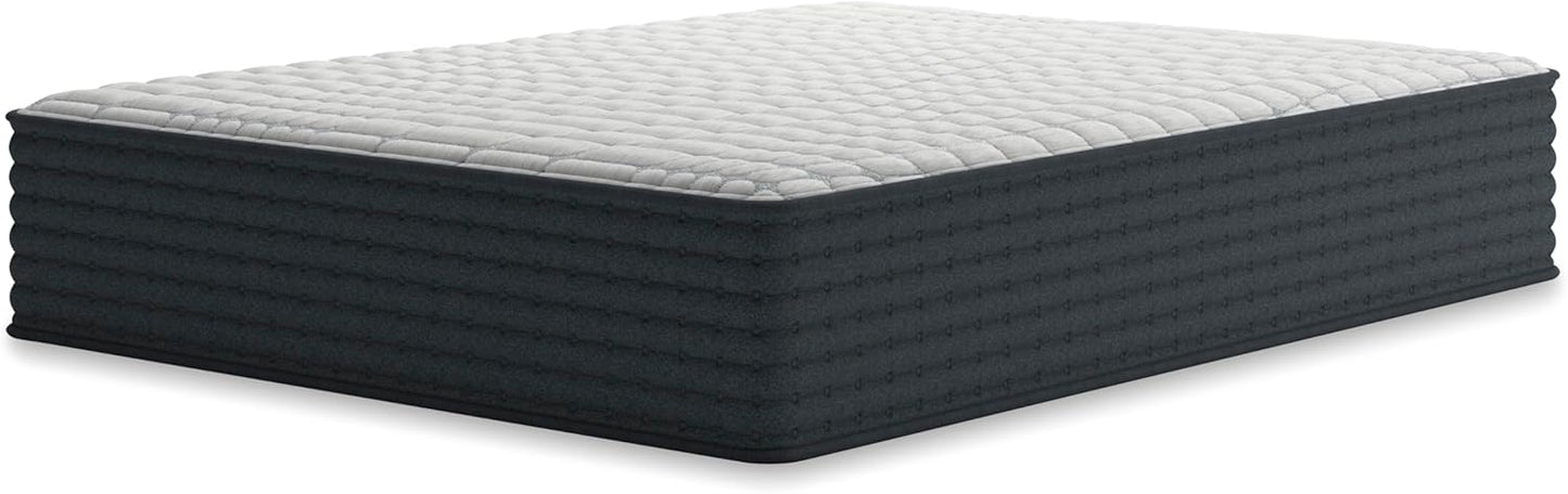 Signature Design by Ashley Hybrid 1300 13 Inch Plush Gel Memory Foam Mattress with Edge Support for Pressure Relief, Full, Fiberglass Free, Mattress in A Box