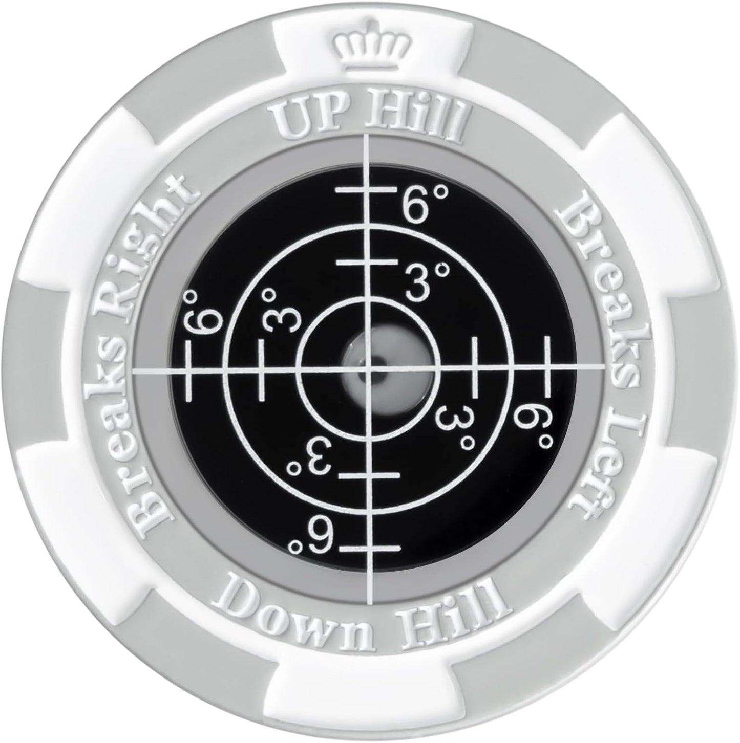 SlopeMaster ProGreen Reader - Golf Ball Marker with High Precision Green Reading Aid Golf Accessories for Men Women
