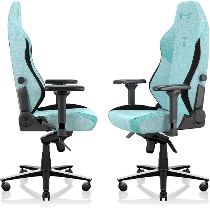 Secretlab Titan Evo Mint Green Gaming Chair - Reclining, Ergonomic & Comfortable Computer Chair with 4D Armrests, Magnetic Head Pillow & 4-Way Lumbar Support - Green - Fabric