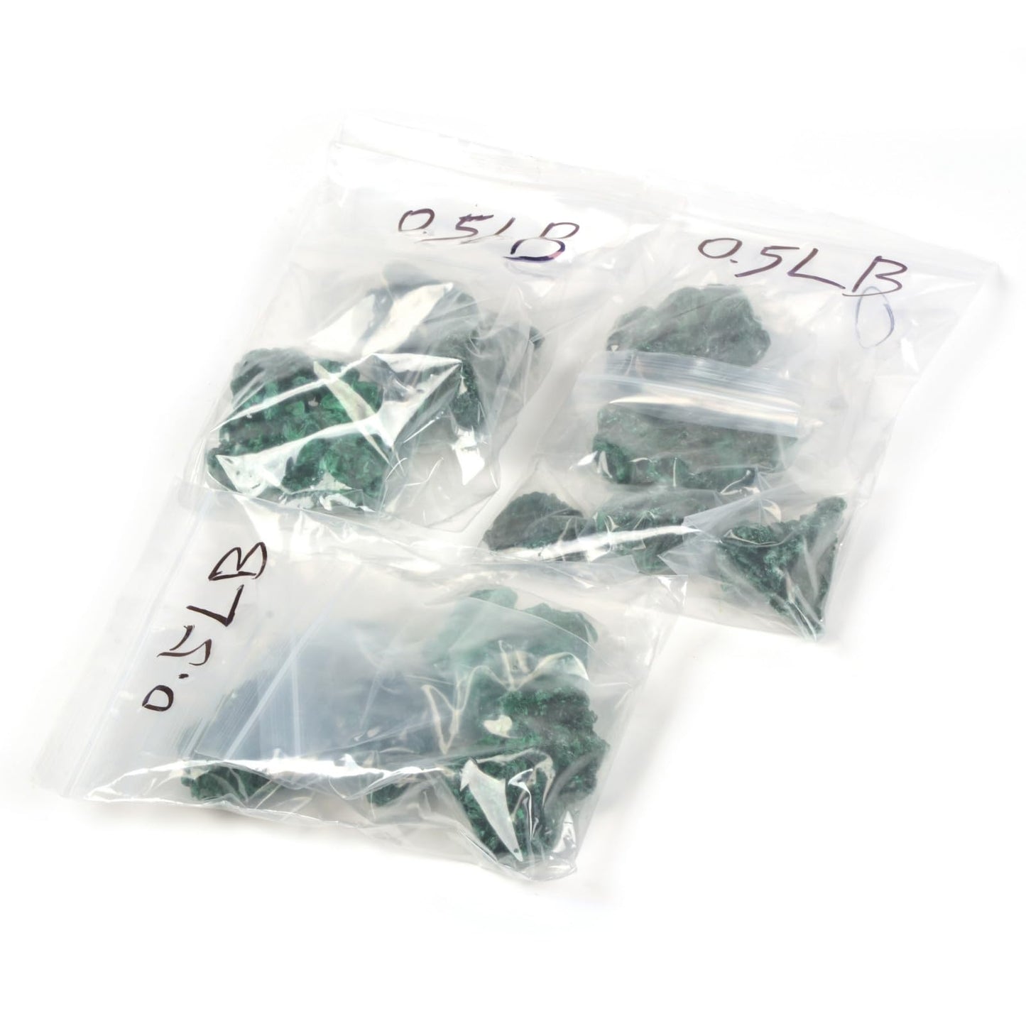 Justinstones 1/2LB Large Raw Drusy Malachite Natural Crystal Healing Stones Rock Collection