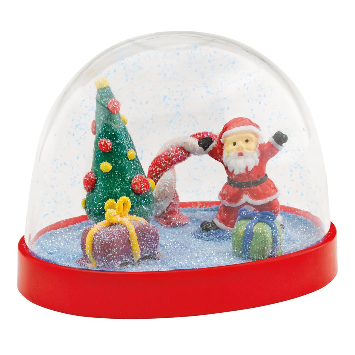 Creativity for Kids Make Your Own Holiday Snow Globes Kit | Sculpt, Decorate & Shake 3 Festive Winter Scenes | DIY Christmas Crafts for Kids to Build Creativity & Fine Motor Skills (Ages 6+)