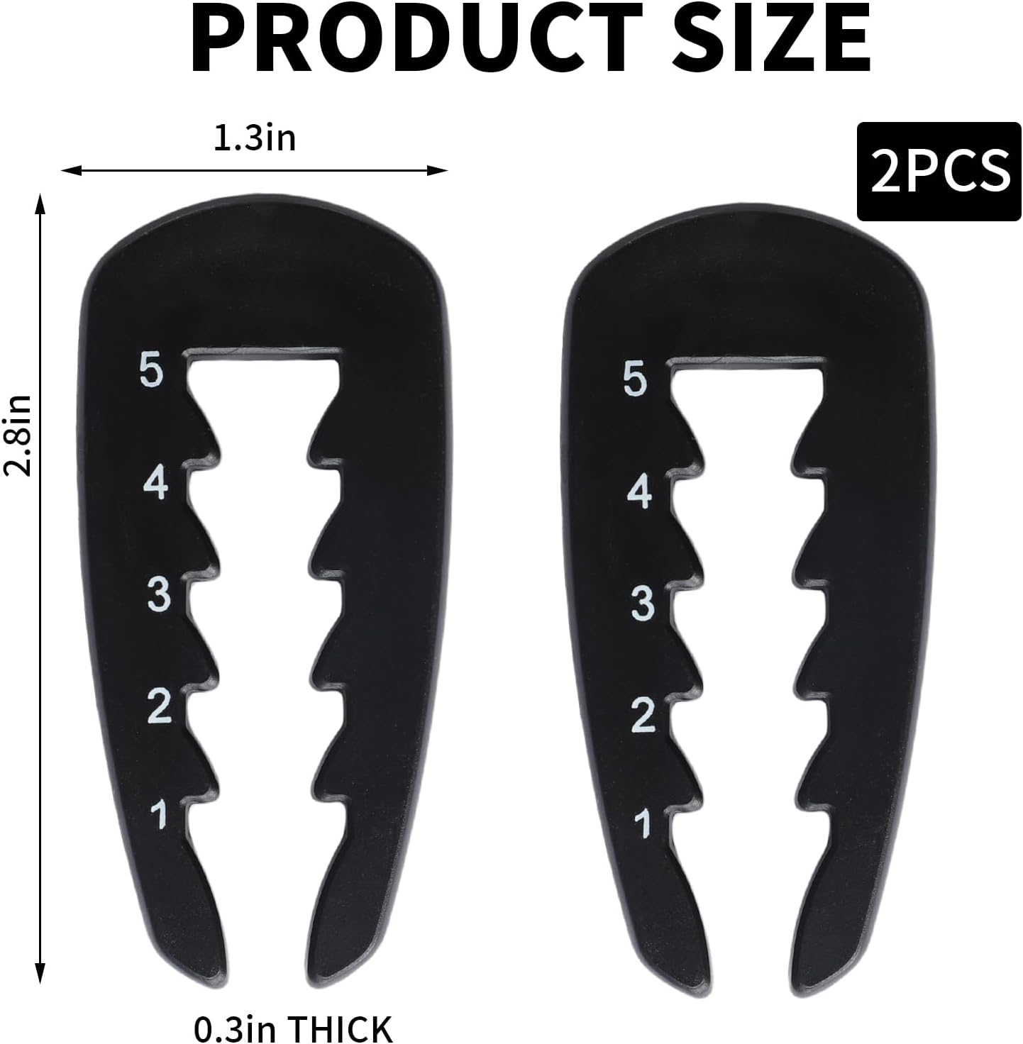 panthra 2 PCS Golf Tee Height Setter, Tee Height Tool, Elevator Tool, Ball Marker, Improve The Accuracy of The Golf Club, for Driving Range, Irons