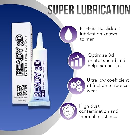 Printer High Quality Build Plate Cleaner, Non-Toxic, No Odor, Easy Clean, Rinse-Free Formula, Includes 12"x12" Microfiber Cleaning Towel (Build Plate Cleaner and PTFE 3D Printer Lubricant)