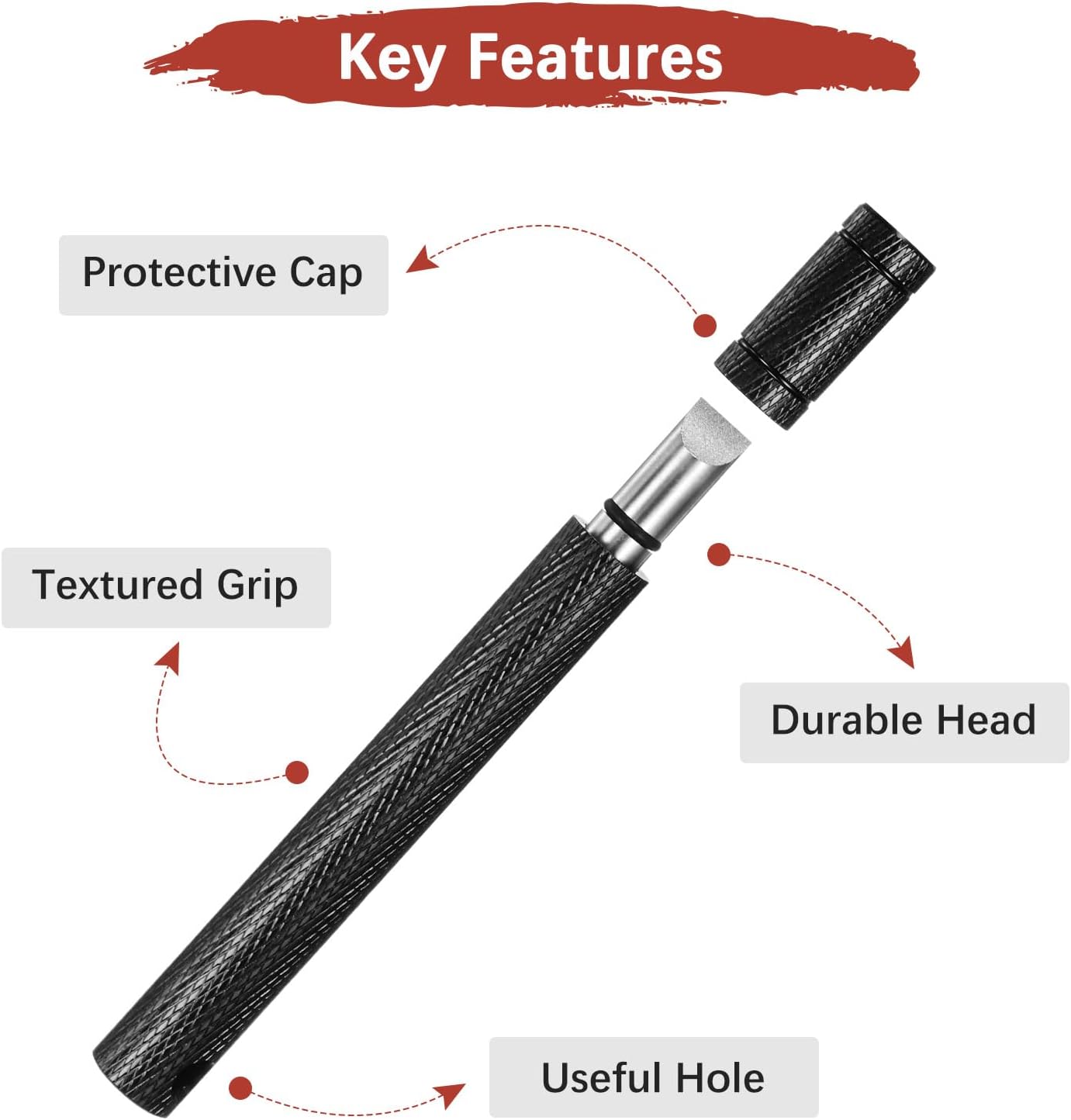 Golf Groove Sharpener - Golf Club Groove Cleaner Generate Optimal Spin Use for Wedges & Irons