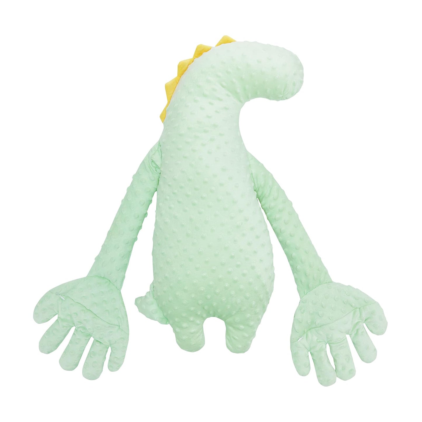 DAOLUAN Baby Soothers Toys, Cute Animal Plush Stuffed Doll Toy for Girls Boys, Portable Dinosaur Unicorn Figure Soothing Dolls for Home and Travel (Green, OneSize)