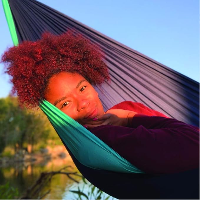 Wise Owl Outfitters Camping Hammock – 500lbs Portable Hammock with Tree Straps - Travel, Backpacking, Hiking, Outdoors Camping Gear - Single or Double