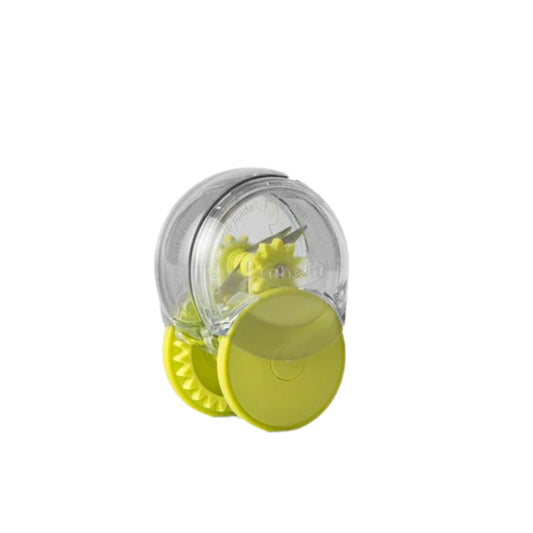 Chef’n GarlicZoom Garlic Chopper, Handheld Garlic Mincer with Rolling Action, Easy to Use and Clean, Compact Size for Quick Prep, Dishwasher Safe