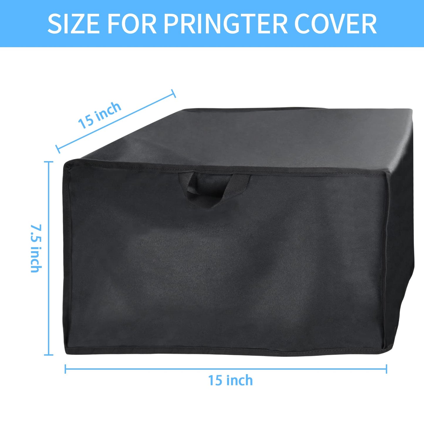Jungda Printer Dust Cover, Waterproof Universal Printer Cover For Brother Hl-L2300D / Hll2305W / Hl-L2350Dw / Hl-L2370Dw / Hl-L2