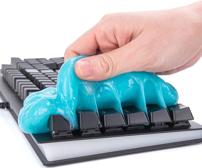 COLORCORAL Car Vent Cleaner Car Cleaning Gel for Keyboard Detailing Putty Goo Cleaning Putty Gel Auto Detailing Tools Vehicle Interior Cleaner Cleaning Mud for Dust Cleaner Slime Keyboard Cleaner Gel