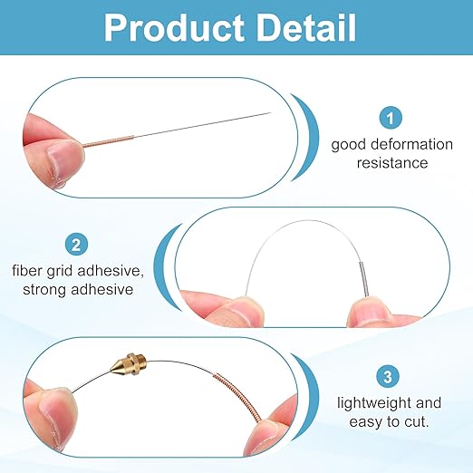 MECCANIXITY 20Pcs 3D Printer Nozzle Cleaning Kit Precision 0.5mm Stainless Steel Cleaner Needles for 3D Printer Clog Removal, Maintenance
