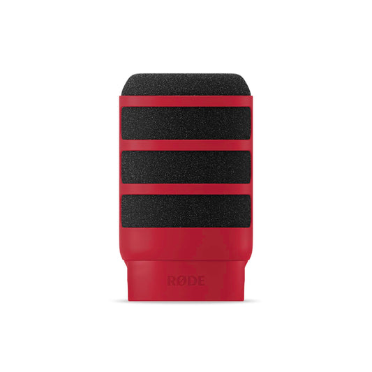 RDE WS14 Premium Pop Filter for PodMic and PodMic USB (Red)