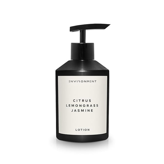 ENVIRONMENT Inspired by 5-Star Resort WH Lotion, 300ml Luxury Scented (Citrus | Lemongrass | Jasmine) Bathroom Luxury, Men & Women High-End Body Lotion, Hand Cream, Dry Skin Treatment