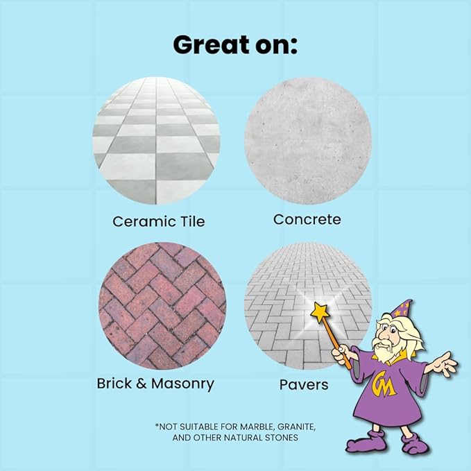 Grout66: Grout and Tile Cleaner with Low-Odor, Non-Fuming Formula Ideal for Heavy-Duty Cleaning, Quick Touch-Ups, and Tile Maintenance. This Three Quarts Kit ensures Effortless Cleaning.
