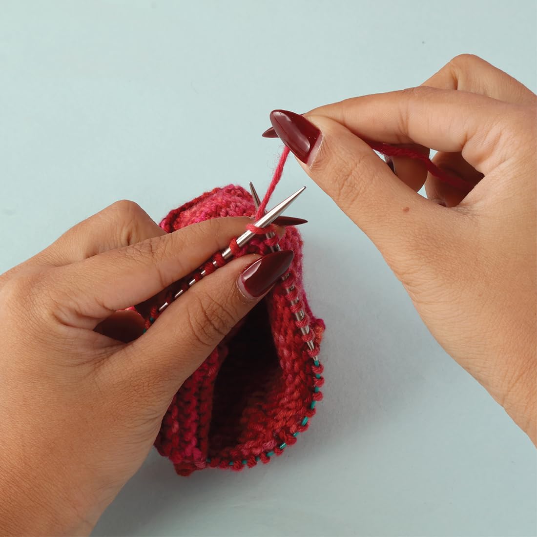 KnitPro Stelo Petite Interchangeable Needle Combo Set 2" (5cm) & 3" (7.5cm) | US 1.5 (2.5mm)