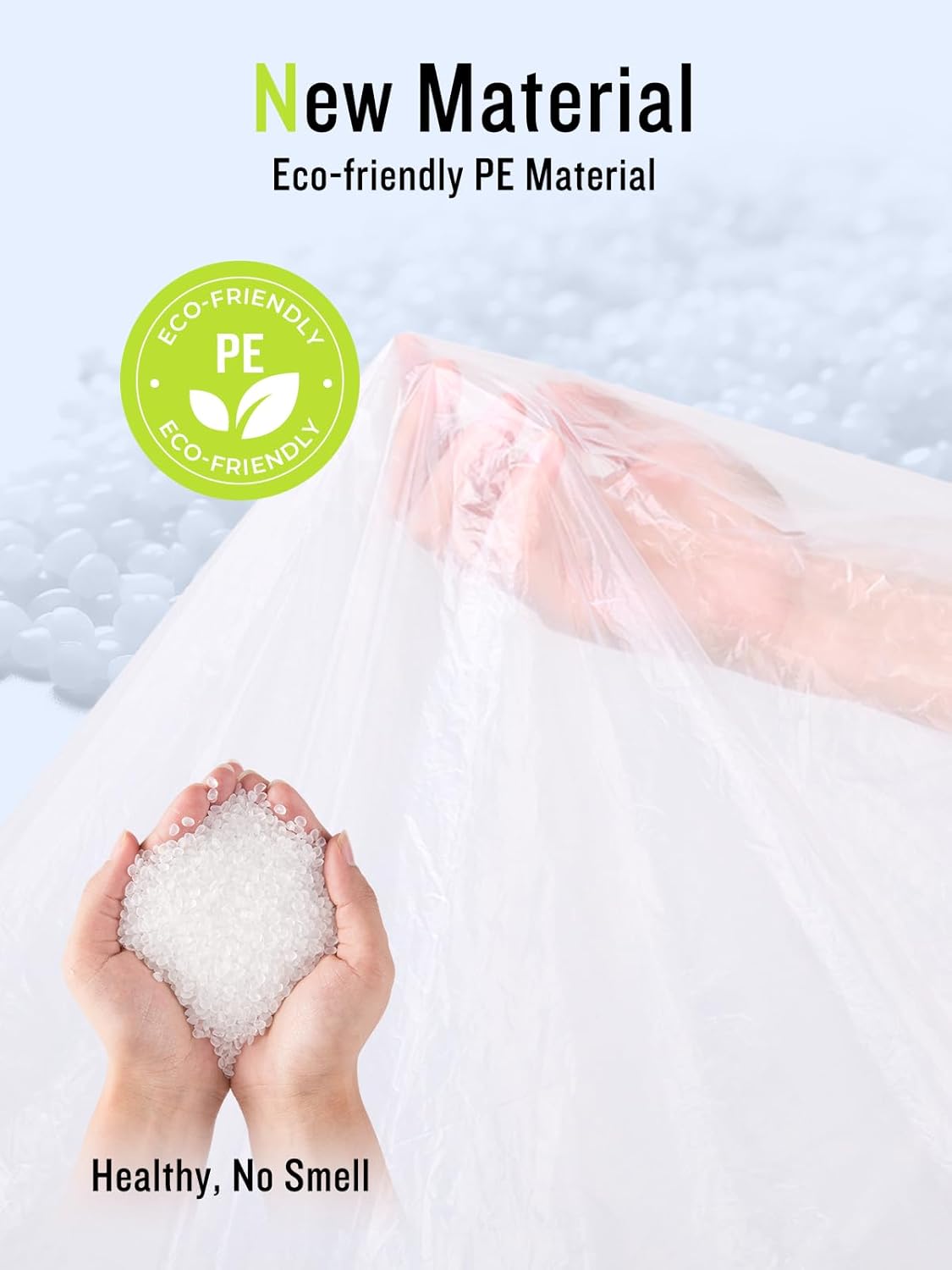 SaphiRose Disposable Rain Ponchos Emergency Clear Poncho