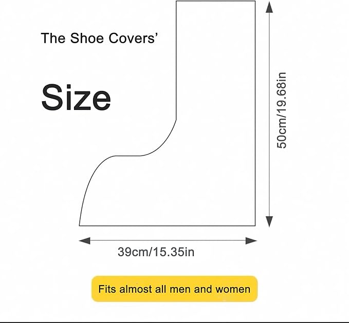 10 Pairs Disposable Shoe Covers，Plastic Waterproof Shoe Covers for rain,Non-Slip Outdoor Rain Shoe Covers for Men Women -Waterproof Boot Covers (Transparent)