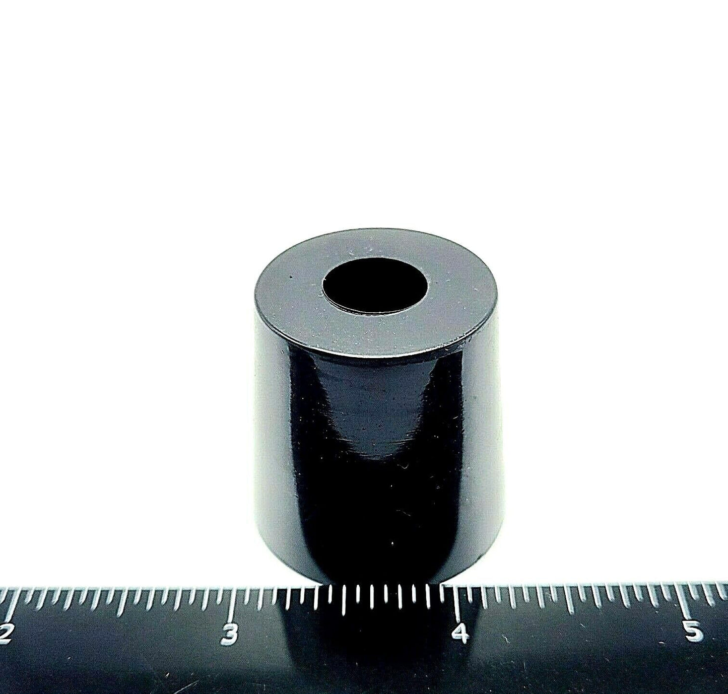 1 1/4 Tall X 1 1/4 Wide Base Round Rubber Feet Screw In Bumpers For Guitar Amps, Equipment, And Furniture (12 Pack)