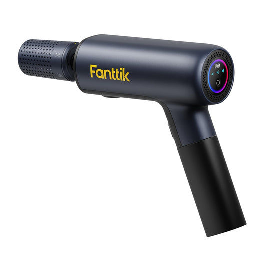 Fanttik NB10 Flip Portable Pressure Washer Gun, Foldable Cordless Pressure Washer Sprayer, Multi-Scenario Compatibility, 5-in-1 Nozzle, HD LED Display and Type-C Charging, for Patio, Camping, Bicycles