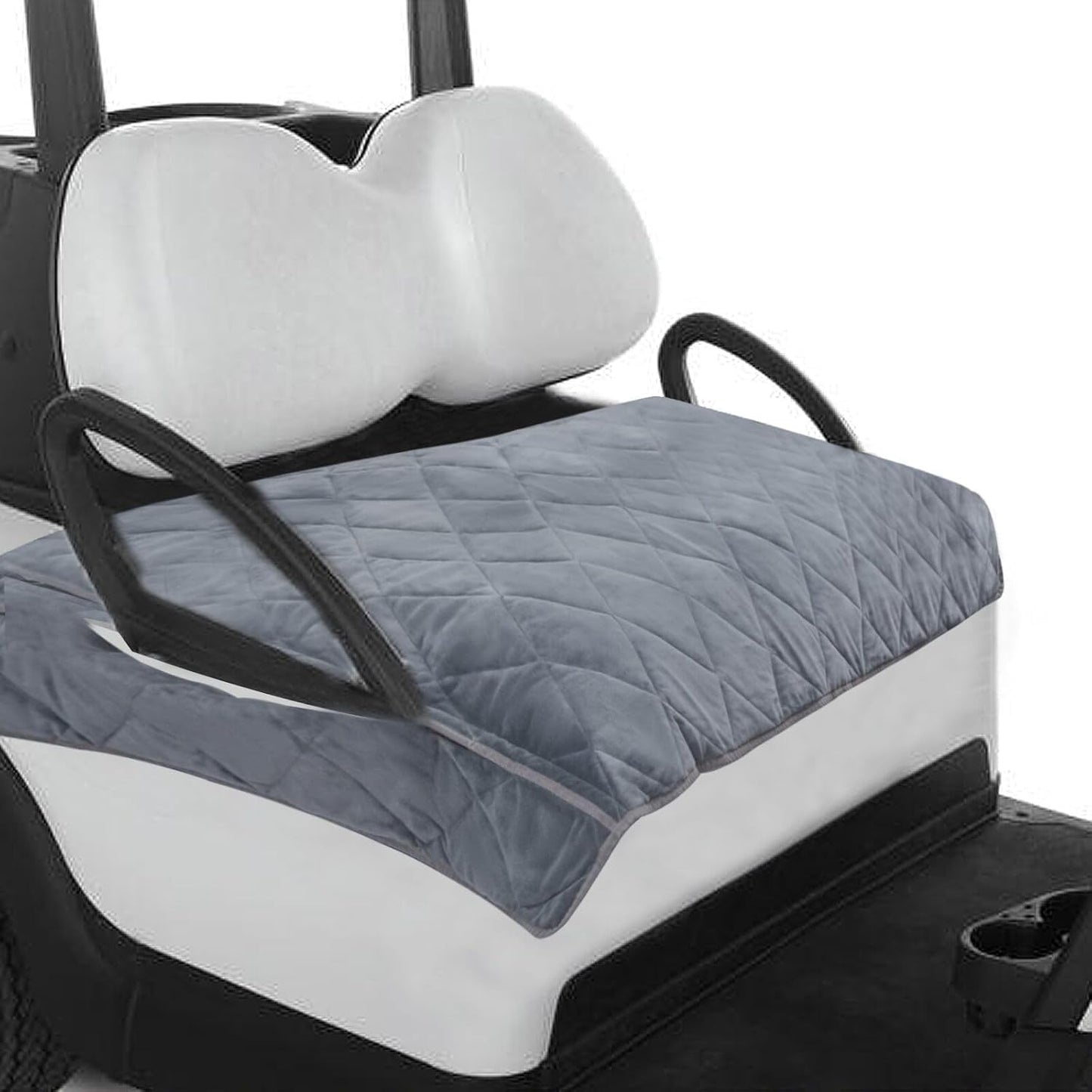 Golf Cart Seat Covers,Golf Cart Seat Towel Blanket,Soft Plush Golf Cart Seat Cover for EZGO Yamaha Club Car and Other 2-Seat Golf Carts,Golf Cart Accessories Golf Gifts for Men Golf Lover.51"x 30.5"