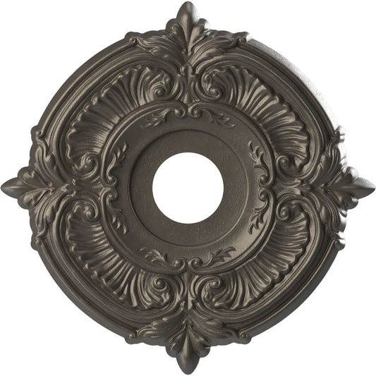 Ekena Millwork Cmp16Atdst Attica Thermoformed Pvc Ceiling Medallion (Fits Canopies Up To 5 5/8), 16Od X 3 1/2Id X 1P, Universal