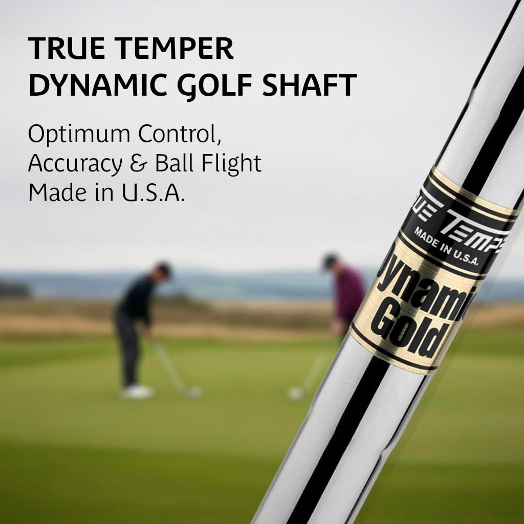 Golf Swing Training Aid Club – Smaller Clubface for Better Ball-Striking & Instant Feedback | Swing Trainer to Improve Accuracy & Consistency | True Temper Shaft & ICON Grip