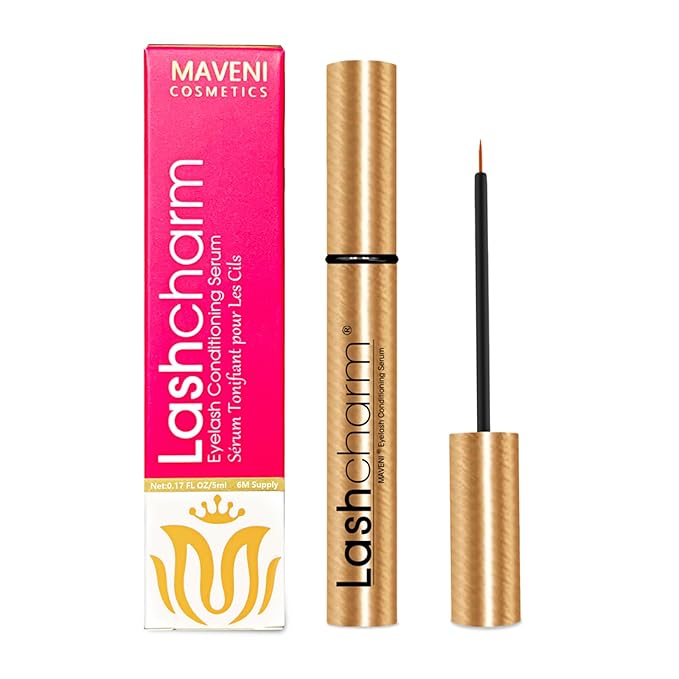 Lash Enhancing Serum, Women's Advanced Cosmetics, Eyelash Growth Serum, Promote Longer, Fuller, and Denser Eyelashes, Fast and Effective (5ml), Gold