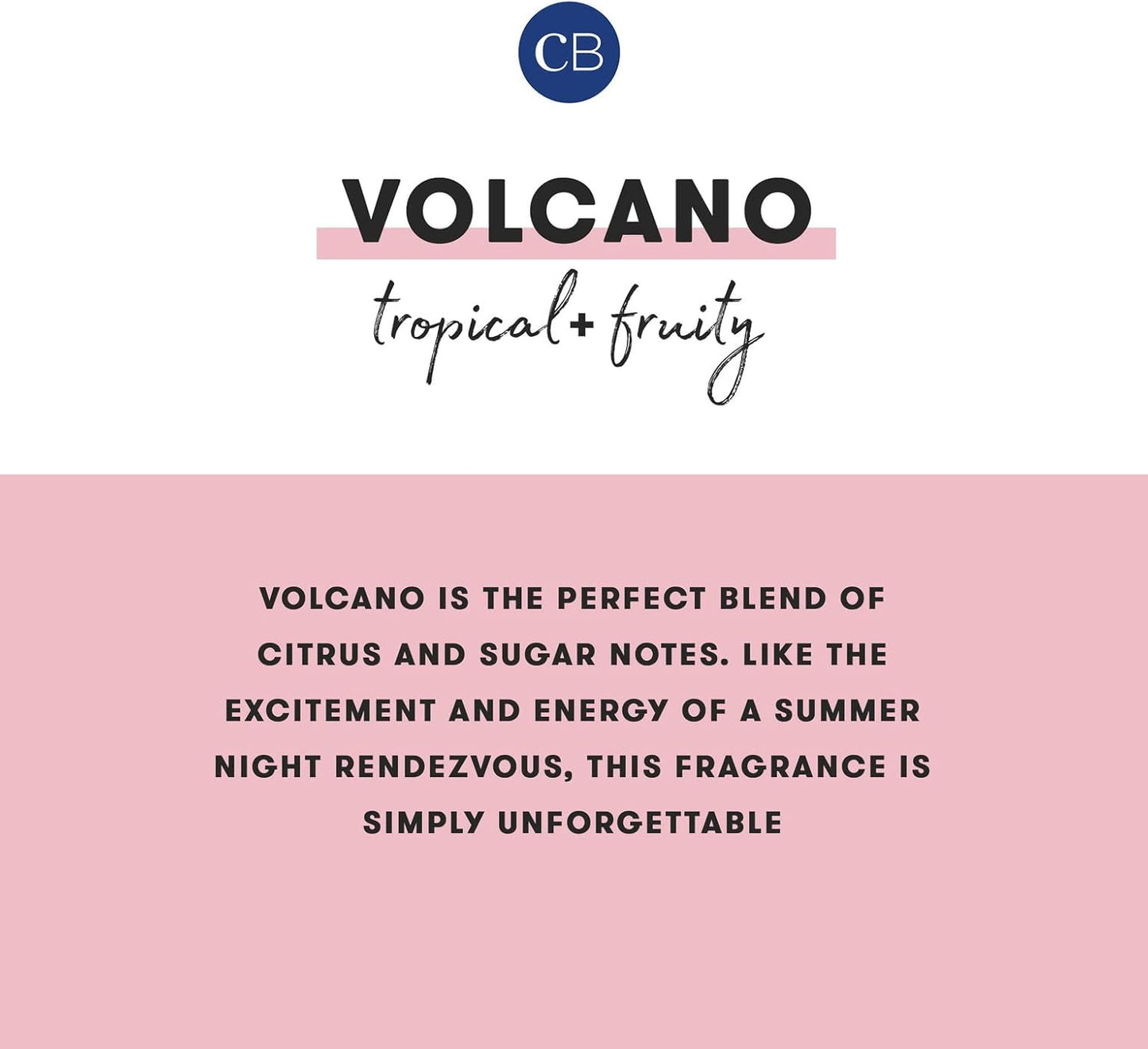 Capri Blue Volcano Scented Candles - Luxury Glass Jar Candles for Home Scented with Tropical Fruit & Sugared Citrus - Soy Wax Blend - Capri Blue Volcano - Bubblegum Color (19 oz)