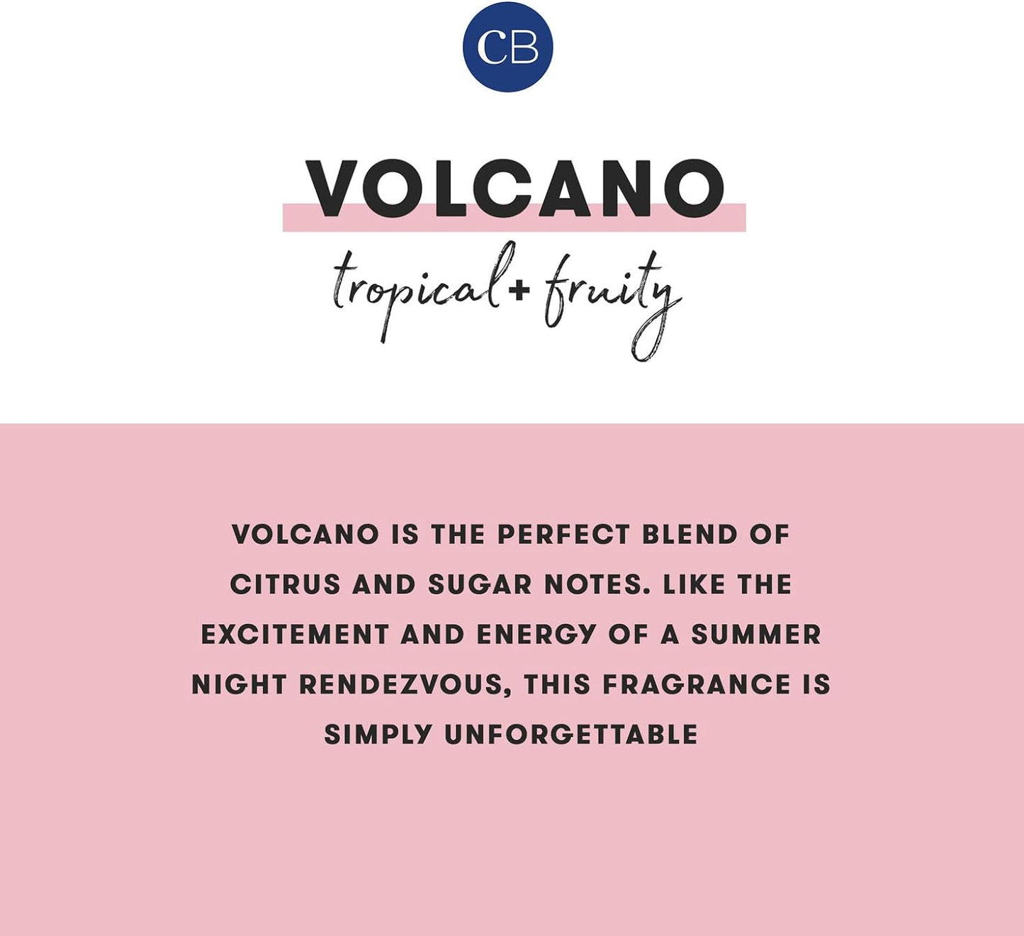 Capri Blue Volcano Scented Candles - Luxury Three Wick Candles for Home Scented with Tropical Fruit & Sugared Citrus - Soy Wax Blend - Large White Color (28 oz)