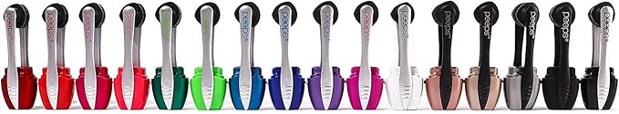 CarbonKlean Peeps Glasses Cleaner - for Eyeglasses, Reading Glasses, and More - Lens Cleaner with Carbon Microfiber Tech - Purple Injected - 3 Pack