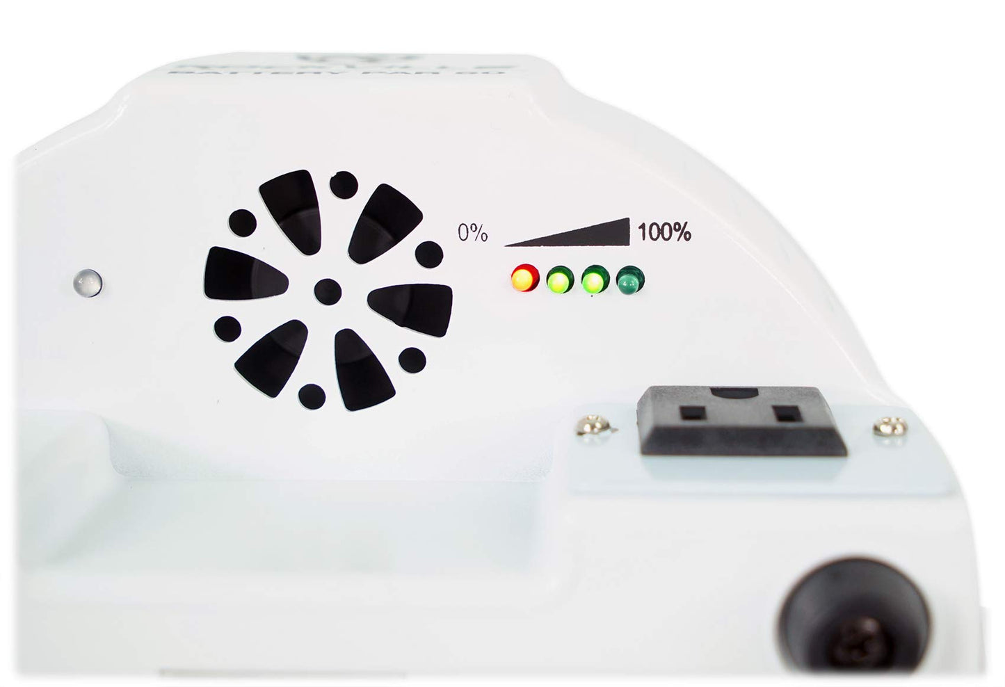 Rockville Battery Par 50 White Rechargeable Led Dmx Wash Light, Bright 18W Rgb Output, 7-Channel Dmx, Wireless Control, For Djs