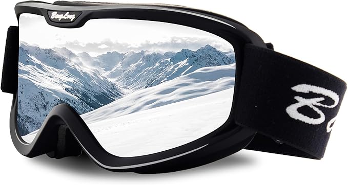 BangLong Ski Goggles, Snowboard/Snow Goggles Anti Fog UV Protection Design for Men Women Skiing, Skating,Snowmobilet,Youth