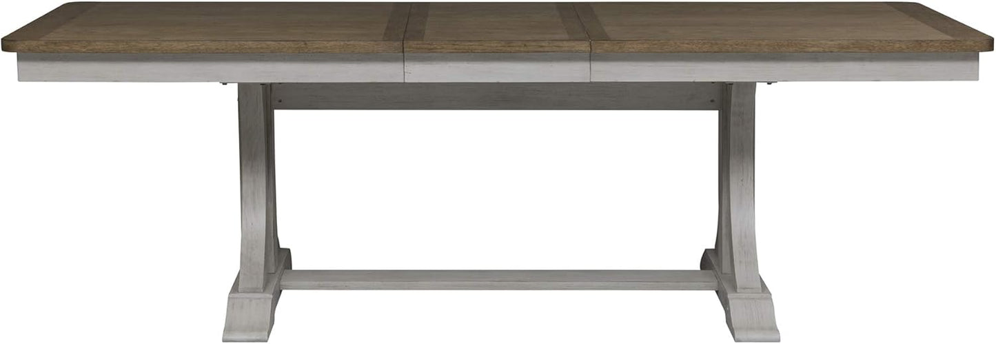LIBERTY FURNITURE INDUSTRIES, INC. Farmhouse Reimagined Trestle Table