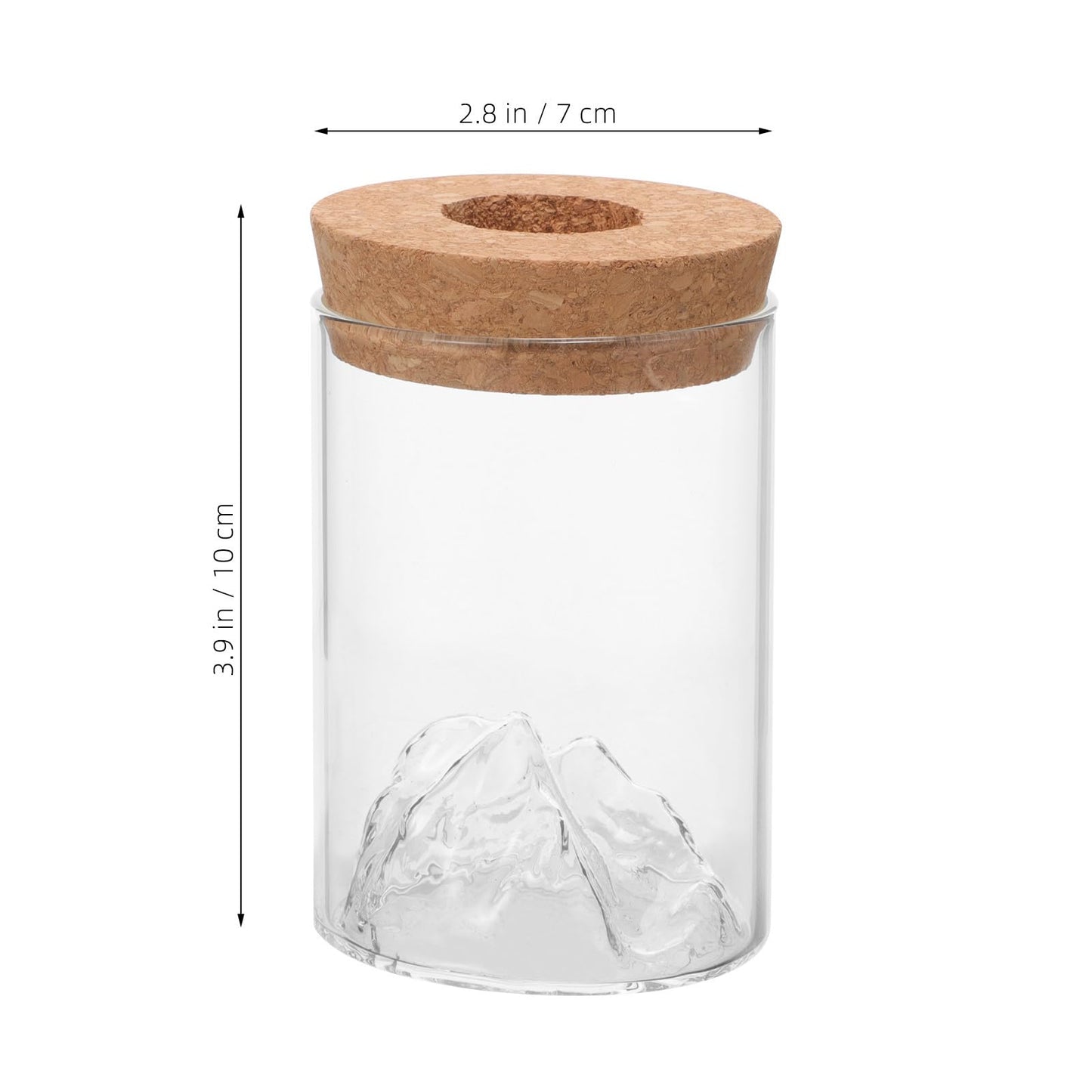 Ipetboom Creative Glass Plant Terrarium Vase Succulent Holder Hydroponic Flower Arranging Container for Desktop Office Home Décor