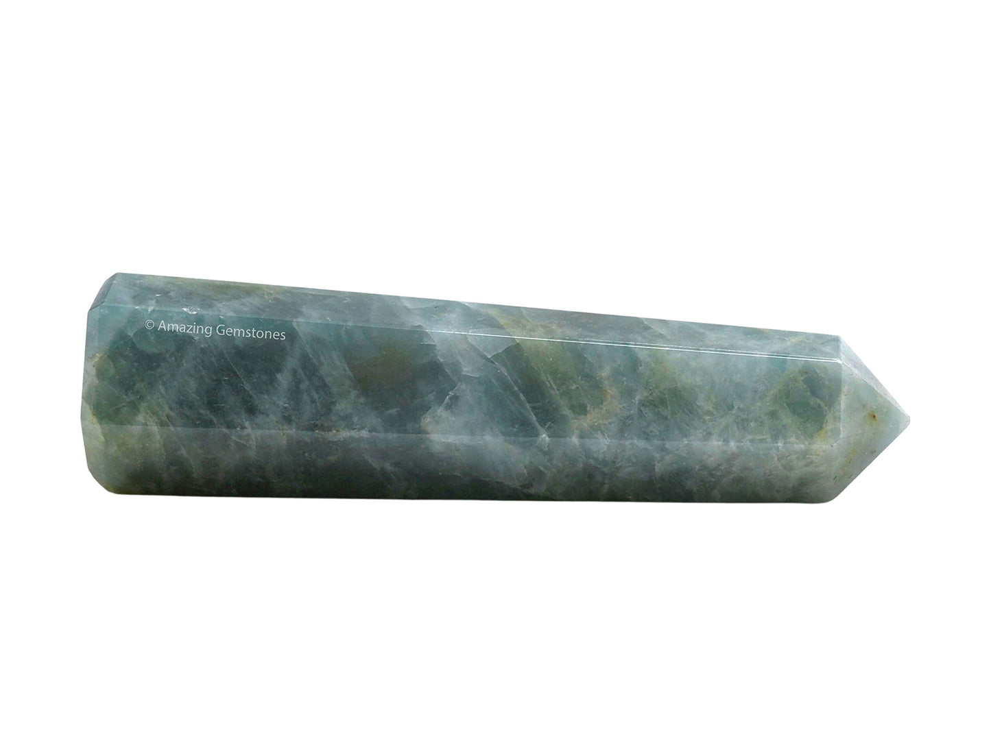 Aquamarine Crystal Towers ~ Natural Healing Crystal Point Obelisk for Reiki Healing and Crystal Grid (2" to 3" INCH)