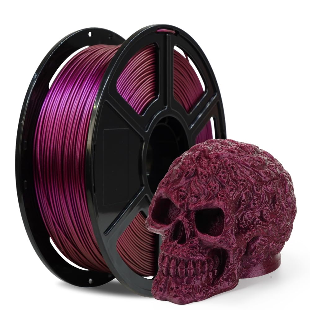 FLASHFORGE Chameleon Rapid PLA Filament 1.75mm Abyssal Rede, PLA Color Shift High Flow Speedy 3D Printer Filament, Max 500mm/s F