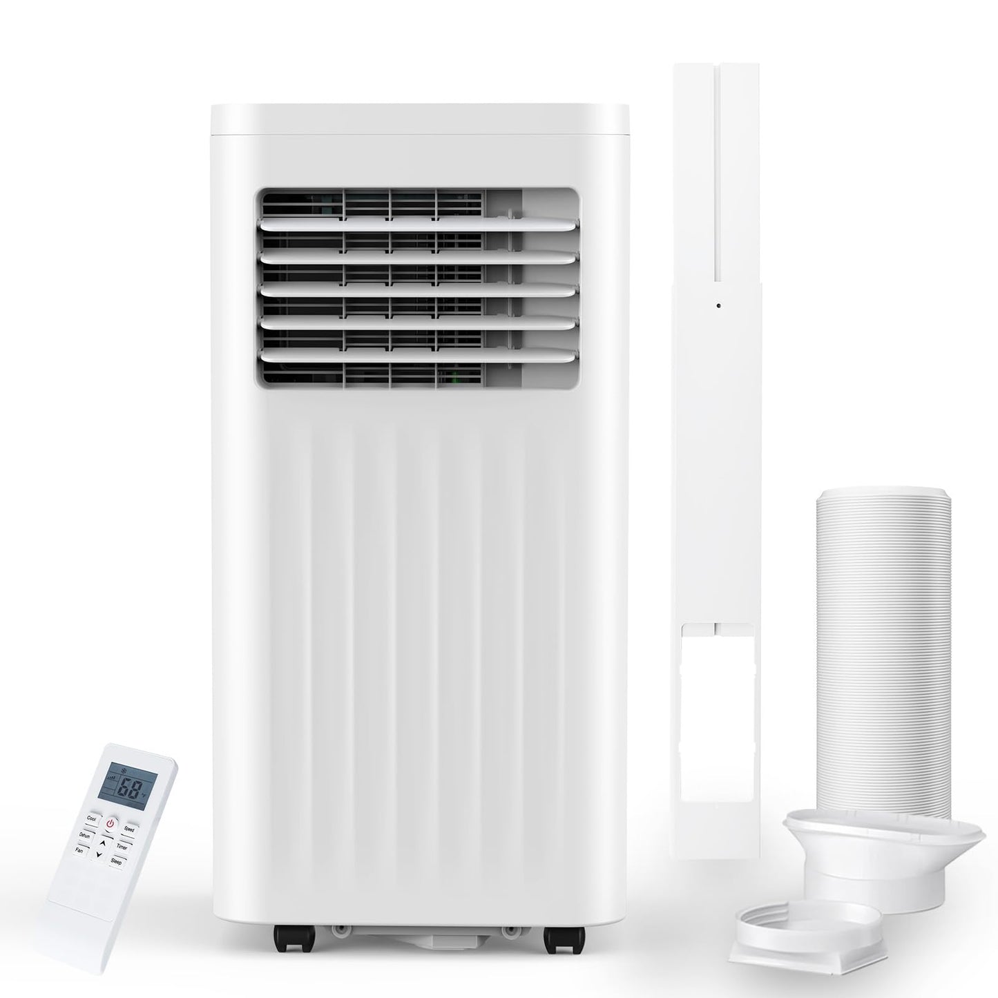 Antarctic Star Portable Air Conditioner 8,000 BTU, Cooling up to 350 Sq.Ft., Small Portable AC with Cooling, Fan, Dehumidifier F