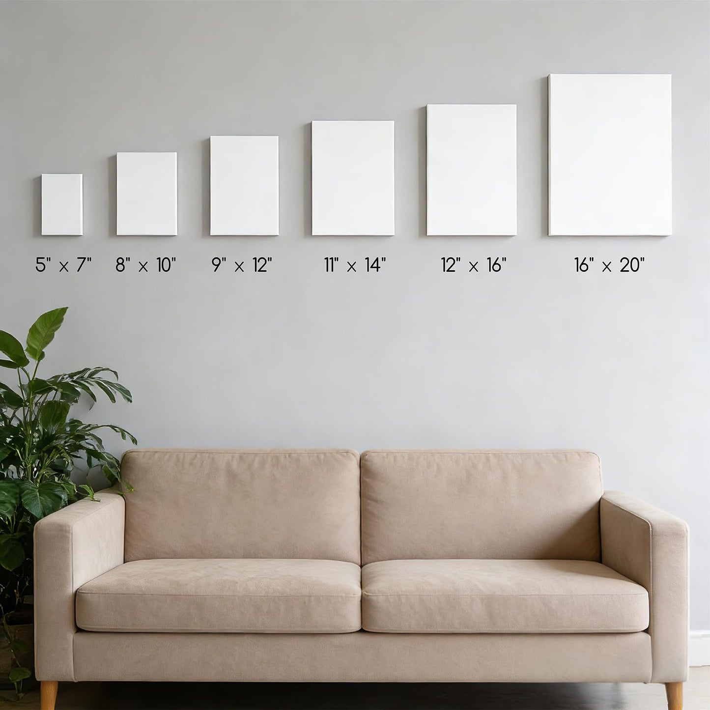 MEEDEN 24-Pack 100% Cotton Canvas Boards for Painting - 8x10'' Blank Canvas Panels for Oil & Acrylic Painting, Ready to Paint Art Supplies for Professional Artists, Students