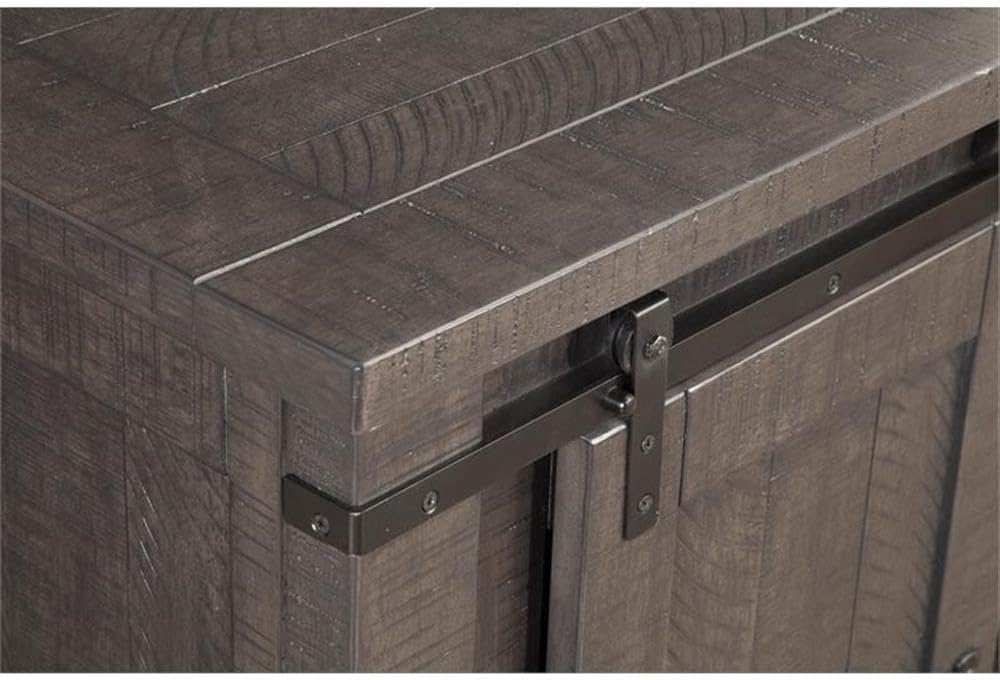 Martin Svensson Home Sierra 65" Solid Wood TV Stand, Grey