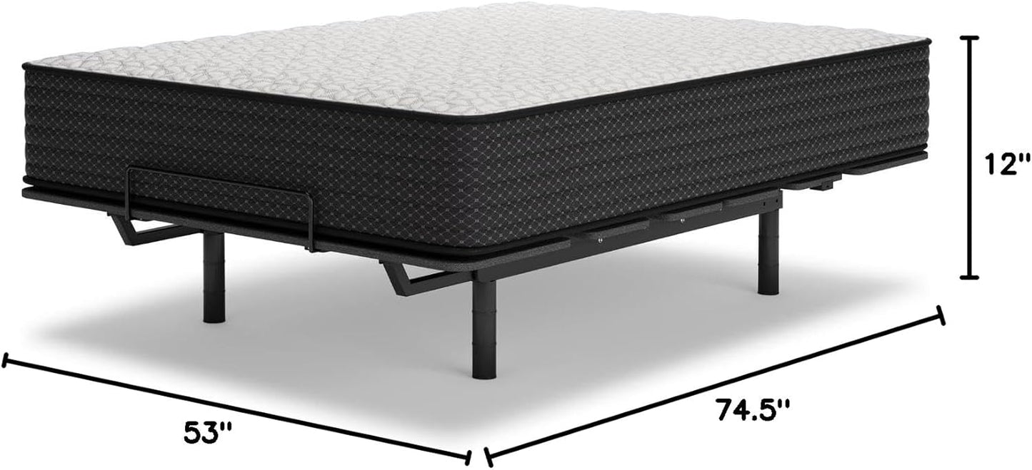 Signature Design by Ashley Limited Edition Firm 12 Inch Hybrid Mattress with Gel Memory Foam and Edge Support for Cool Sleep and Pressure Relief, Full, Fiberglass Free, Mattress In A Box