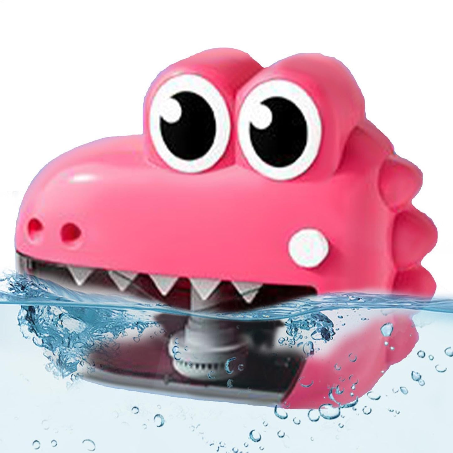Bubble Machine - Cute Frog Bath Toy Maker, Bathtub Foam Blower Device with Colorful Cartoon Design Water Safe Motor, Automatic Bubble Generating Function, Ideal for Bath Time Play Shower